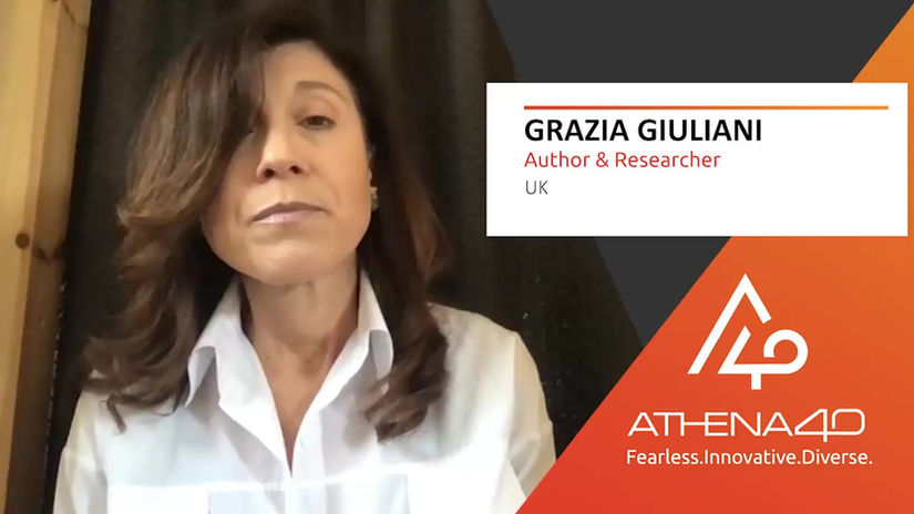 Grazia Giuliani - Athena40 Women Voices of Tenacity